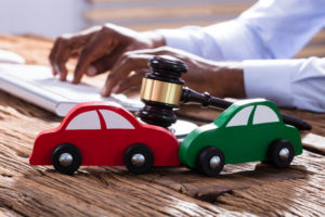 Memphis Car Accident Attorneys- two toy cars crashed into one another