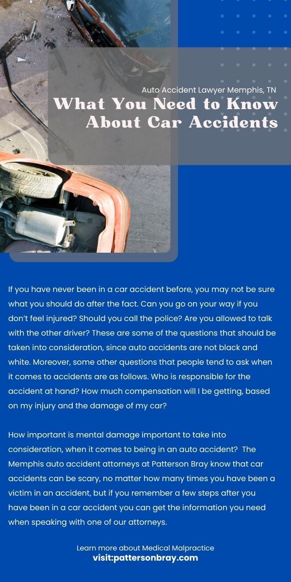 auto accident infographic