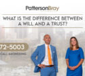 What is the difference between a will and a trust? - Patterson Bray PLLC
