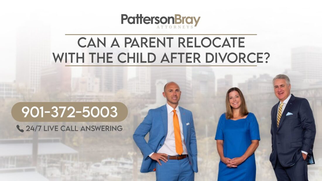 Can a parent relocate with the child after divorce? - Patterson Bray PLLC